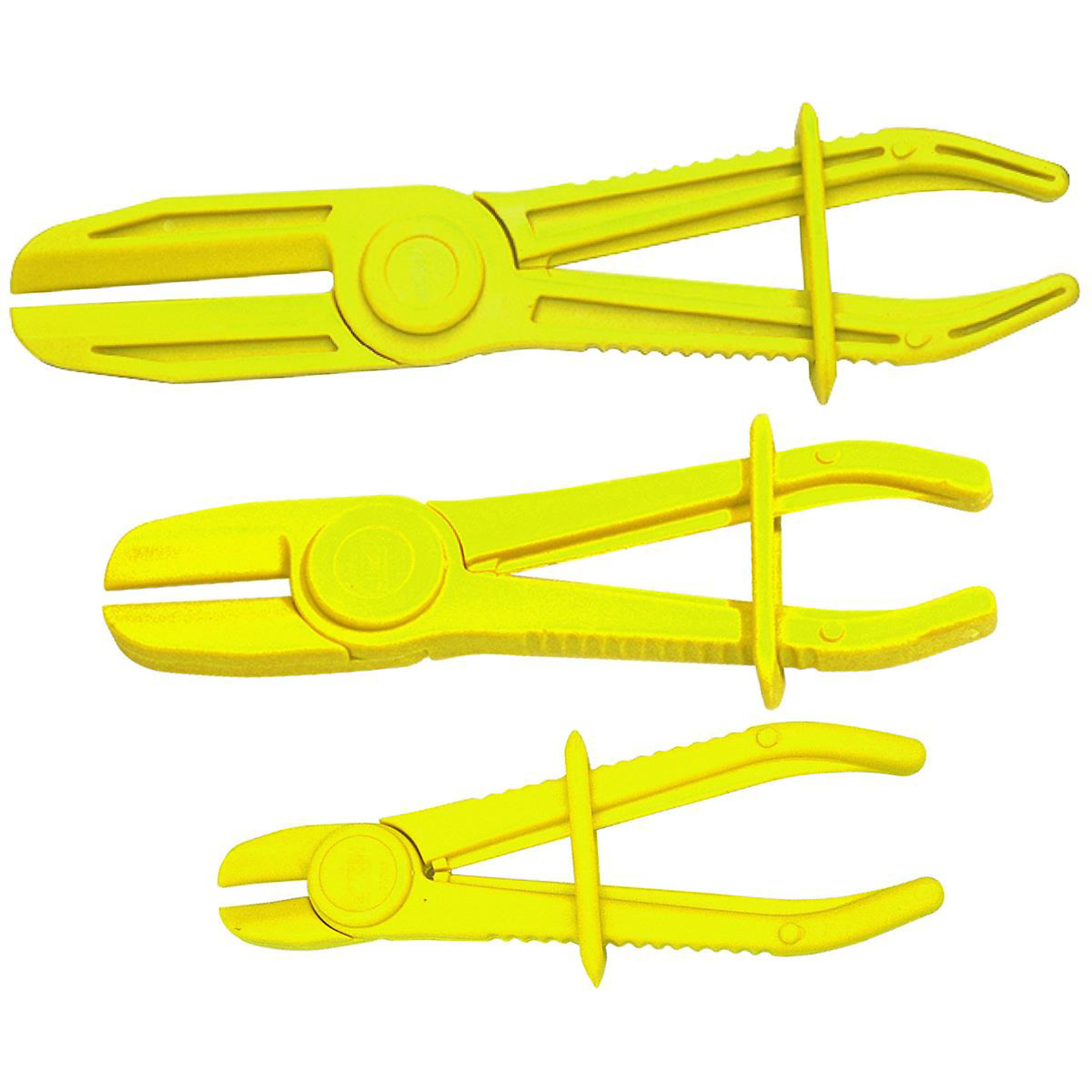 Private Brand Tools Line Clamp Master Set — 3-Pc., Small, Medium, Large, High-Visibility, Model# PBT70713